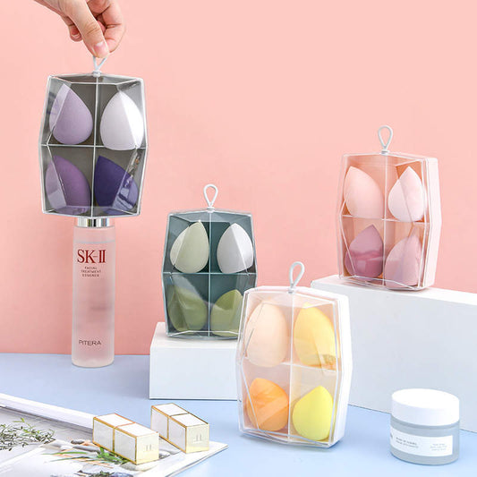 Makeup Sponge Quartet: Elegant Set in a Gorgeous Box