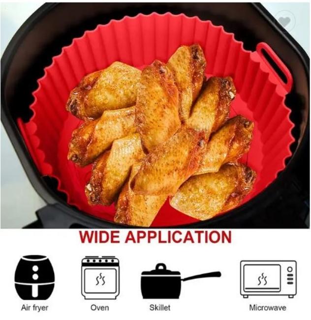 Reusable Air Fryer Liners - Pack of 4