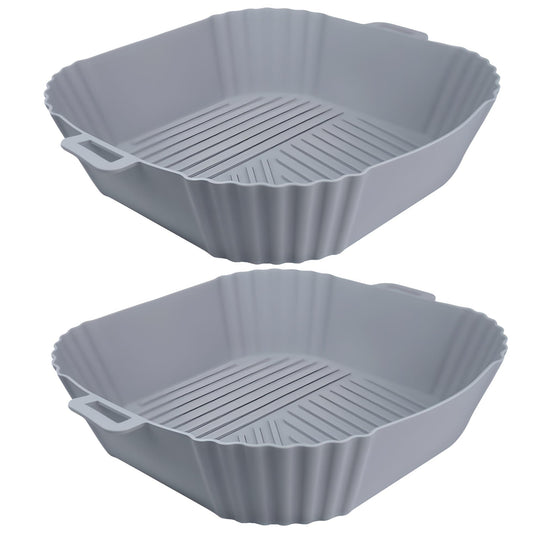 Square Silicone Air Fryer Liners - Set of 2