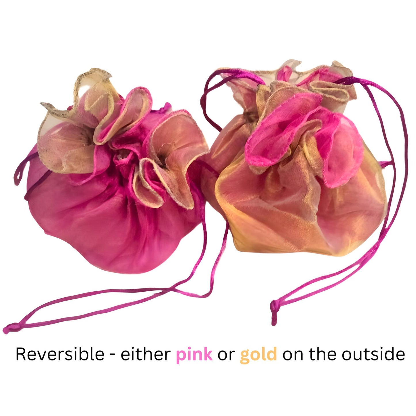 Luxurious Tissue Silk Gift Bag Set - Pack of 6