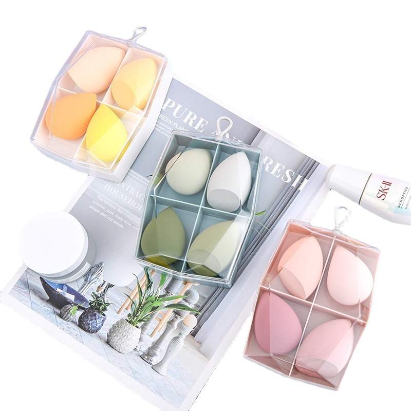 Makeup Sponge Quartet: Elegant Set in a Gorgeous Box