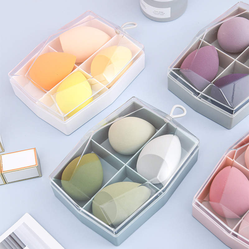 Makeup Sponge Quartet: Elegant Set in a Gorgeous Box